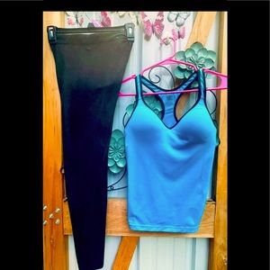 🔥PINK VS yoga tank & leggings🔥